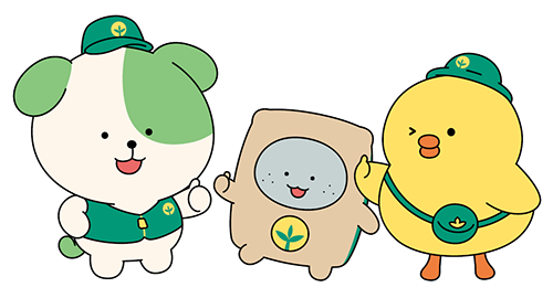 왼쪽부터 '마을이', '새벽이'. 사진=경북도 제공