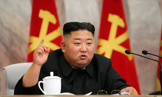 조선노동당 전원회의 당시 김정은. 사진=연합뉴스