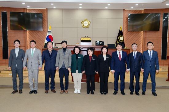 울산중구의회 기초의원 기념촬영 모습. 사진=중구의회 제공