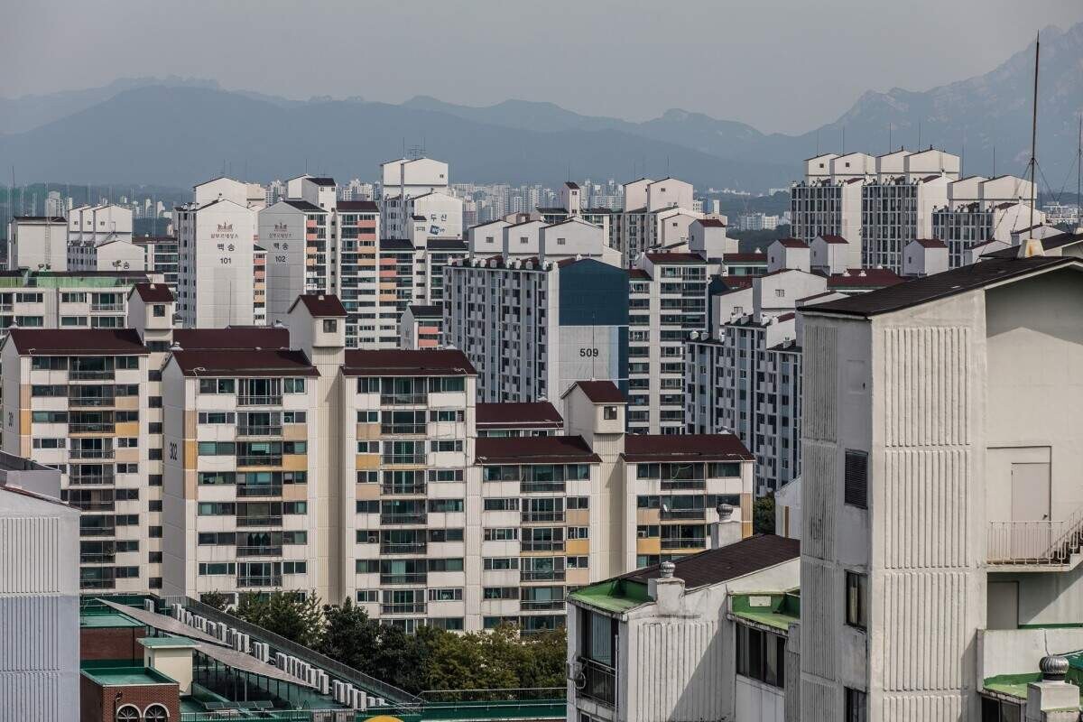 1기 신도시에 속하는 경기도 고양시 일산동구의 한 아파트. 사진=최준필 기자