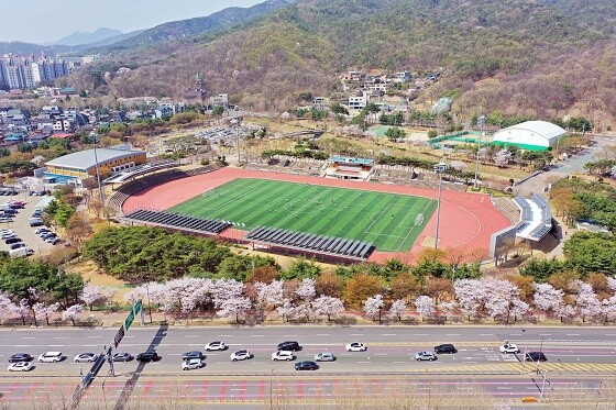 과천 관문체육공원 전경. 사진=과천시 제공