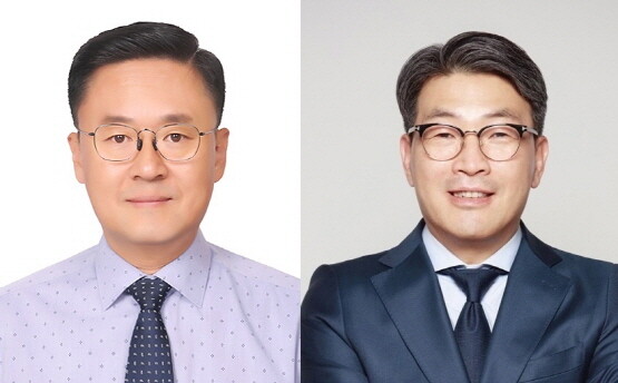 KR 김대헌 연구본부장(왼쪽)과 최원준 경영본부장. 사진=한국선급 제공