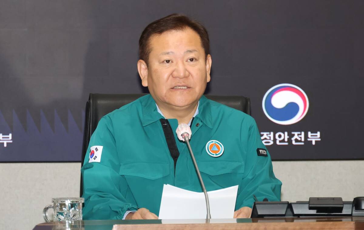 이상민 행정안전부 장관. 사진=임준선 기자