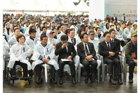 제주 4.3추념식에 참석한 김동연 지사. 사진=경기도 제공