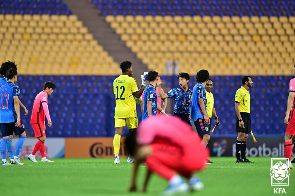 2년 전 같은 대회에서 황선홍 감독은 일본과의 경기에서 0-3으로 완패했다. 사진=KFA 제공