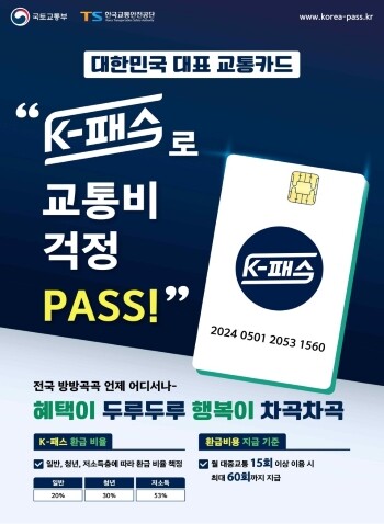 5월 1일 출시될 K-패스는 알뜰교통카드를 대체할 대중교통비 환급 지원 사업이다. 사진=국토교통부 제공