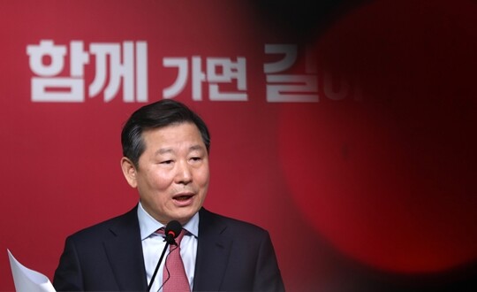 이철규 국민의힘 의원이 3월 20일 서울 여의도 중앙당사에서 브리핑을 하고 있다. 사진=박은숙 기자