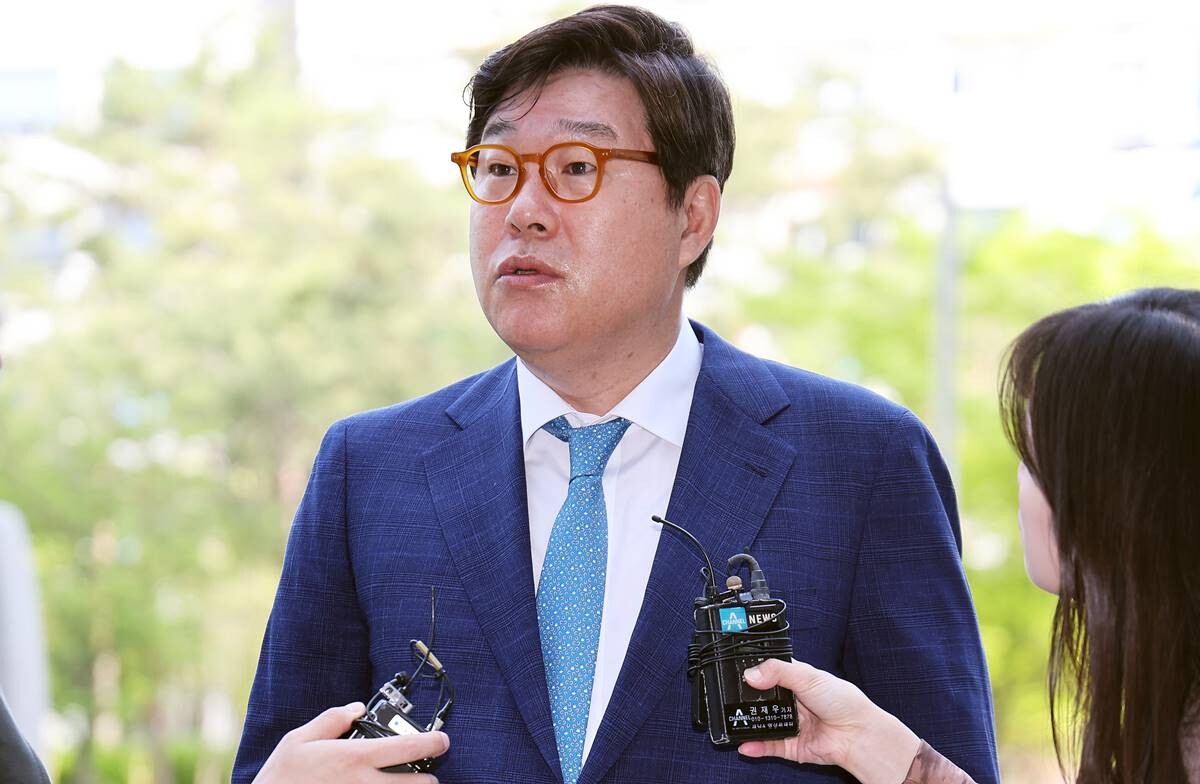 김성태 전 쌍방울 그룹 회장에게 검찰이 징역 3년 6개월을 구형했다. 사진=연합뉴스 제공
