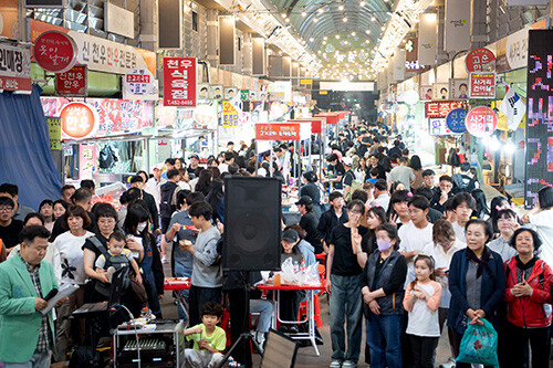 구미 달달한 낭만 야시장. 사진=구미시 제공
