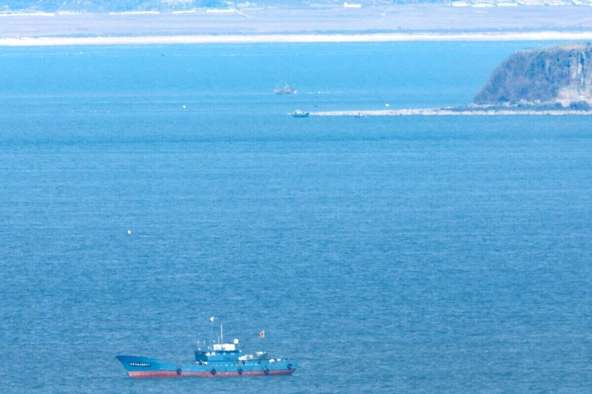서해 NLL(북방한계선) 인근 해상. 사진은 기사의 특정 내용과 관련 없음. 사진=연합뉴스