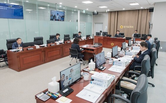 17일 열린 경기도의회 제375회 정례회 보건복지위원회 제1차 상임위원회 모습. 사진=경기도의회 제공