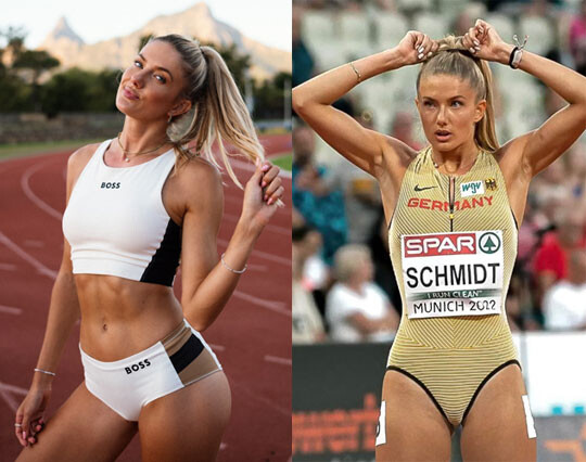 독일의 육상 스타 알리샤 슈미트는 ‘세계에서 가장 섹시한 운동선수’로 꼽힌 바 있다. 사진=알리샤 슈미트 인스타그램