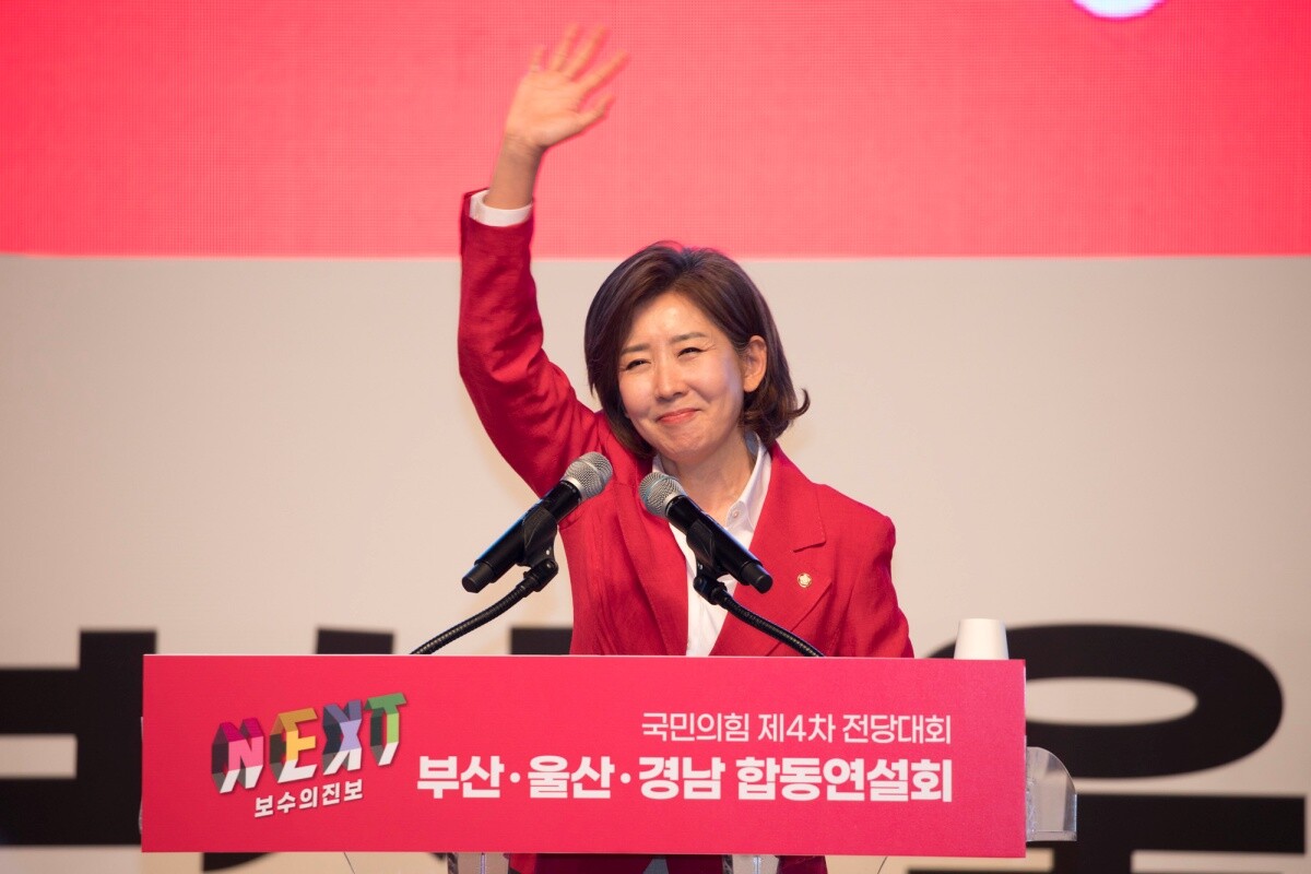 나경원 후보가 원희룡 후보에게 한동훈 후보를 꺾기 위해서는 자신과 연대해야 한다고 주장했다. 사진=이종현 기자