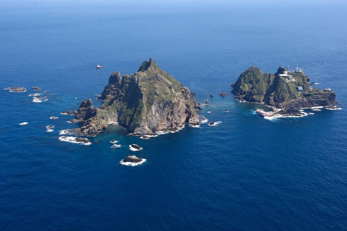 대한민국 경상북도에 속한 천연기념물 336호 독도 전경. 사진=일요신문DB