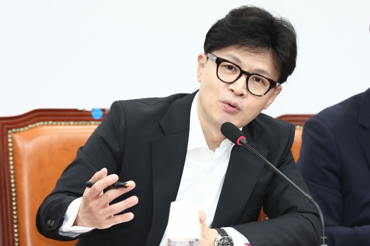 한동훈 대표가 29일 국회에서 열린 최고위원회의에서 발언하고 있다. 사진=박은숙 기자