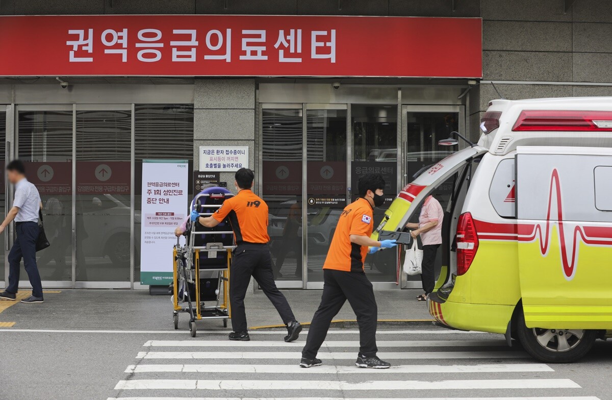 서울의 한 대형병원 응급실 모습. 사진=박정훈 기자