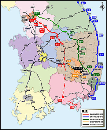 개통대비 노선도. 사진=경북도 제공