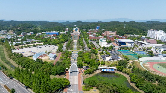 가좌캠퍼스 전경. 사진=경상국립대 제공