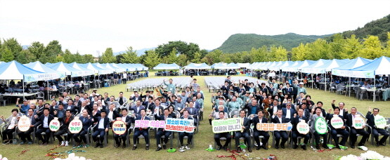 2024년 경남새농민회 한마음전진대회 모습. 사진=경남농협 제공