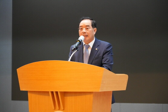 이순신 장군 정신 계승 해군병영 체험 발대식 모습. 사진=부산시교육청 제공