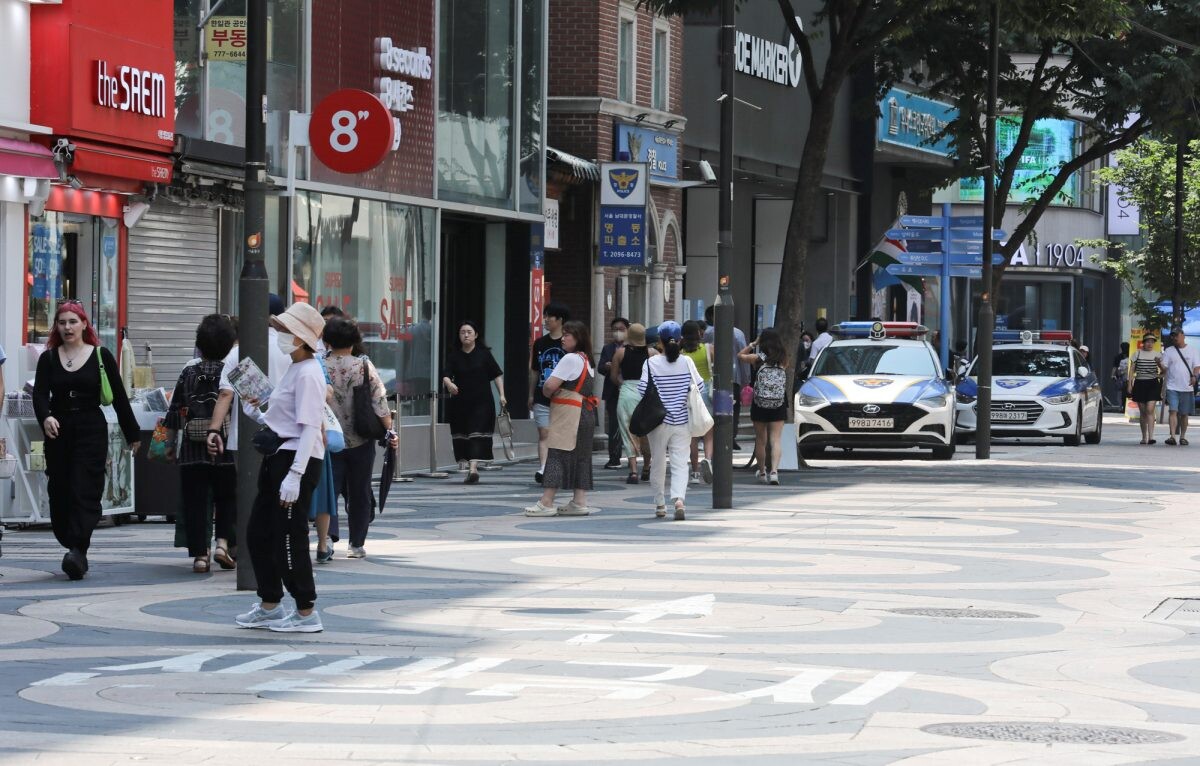 서울의 중구의 한 상점가 거리. 기사 특정 내용과 관계 없음 사진=박정훈 기자