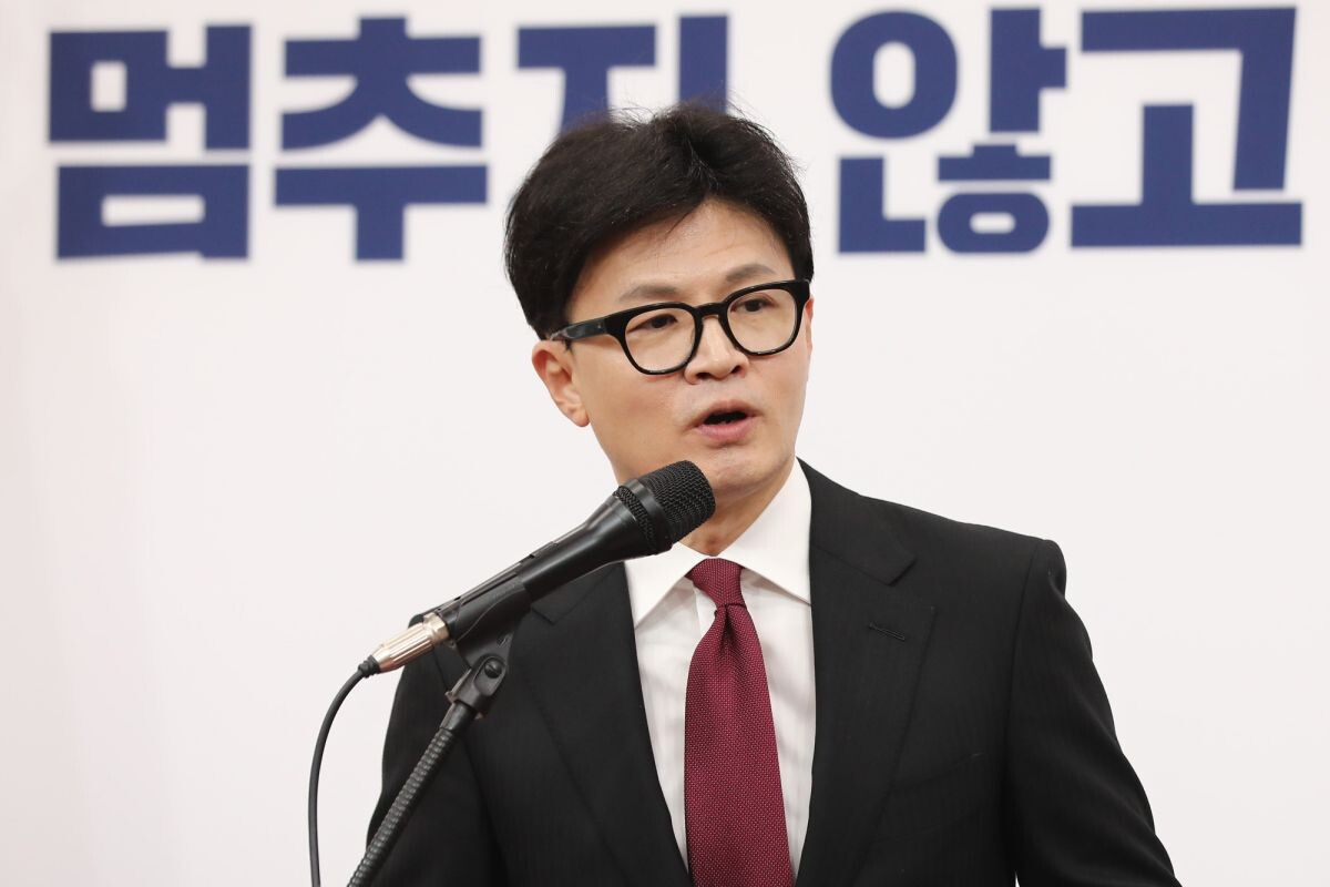 한동훈 대표가 더불어민주당과 조국혁신당이 전국민에게 특정 금액을 지원하자고 주장하는 것에 대해 비판의 목소리르 냈다. 사진=박은숙 기자