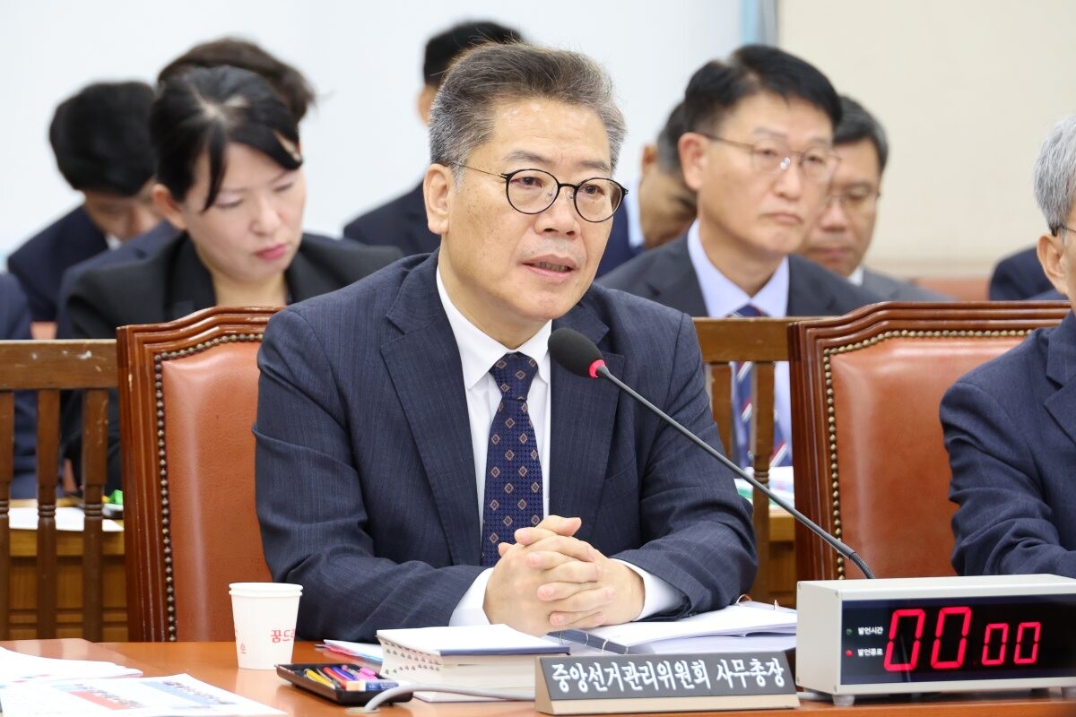 김용빈 중앙선거관리위원회 사무총장. 사진=연합뉴스
