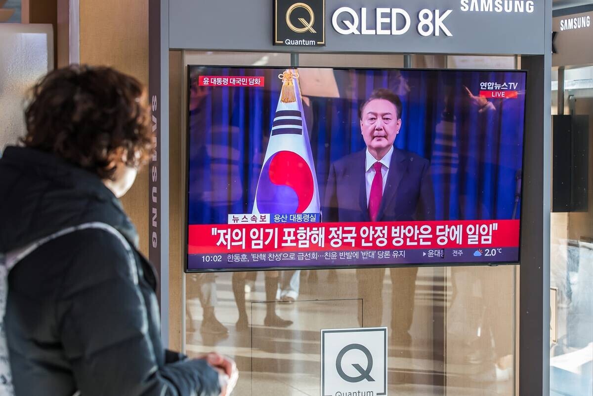 윤석열 대통령이 12월 7일 오전 비상계엄과 관련한 사과 담화를 발표했다. 사진=최준필 기자
