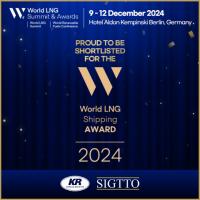 KR 한국선급, ‘The World LNG Shipping Award 2024’ 후보 선정