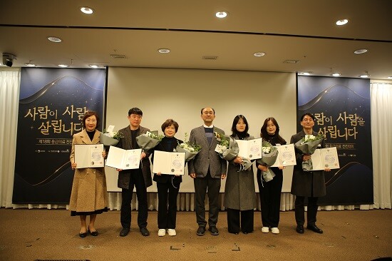 맨 왼쪽 지희숙 이사장. 사진=인천나은병원 제공