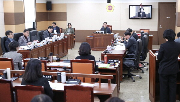 인천시의회 교육위원회 제300회 임시회. 사진=인천시의회 제공
