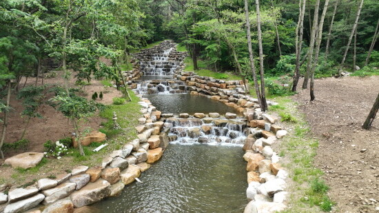 창원 성산구 불모산동 사업 장면. 사진=경남도 제공