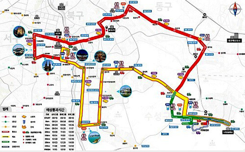 '2025대구마라톤대회' 코스. 사진=대구시 제공