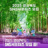 [경북도정] '2025 경상북도 SNS 서포터즈', 글로벌 홍보 본격 가동 外