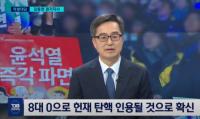 탄핵 기각 가정 질문 집요하게 받은 김동연의 대답은?