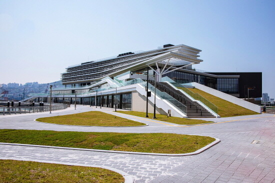 부산 북항 마리나 외관. 사진=BPA 제공