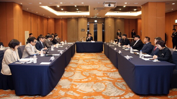 일본 투자기업 CEO 초청 오찬간담회. 사진=인천경제청 제공