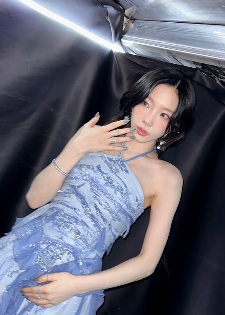 4월 28일 태연이 마카오 콘서트 후 인스타그램에 올린 사진. 사진=태연 인스타그램 캡처