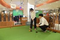 롯데백화점 부산본점 “도심 속 파크골프 체험하세요”