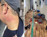 “민노총 간부들이 한노총 소속 노동자 폭행”