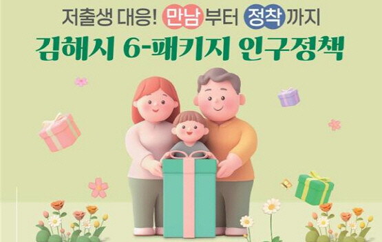 김해시 인구정책 안내 이미지. 사진=김해시 제공