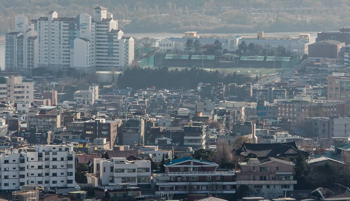서울 시내 아파트 및 빌라 전경. 사진=최준필 기자