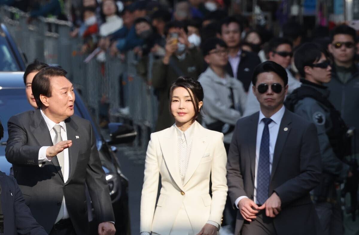 윤석열 전 대통령과 김건희 여사. 사진=연합뉴스
