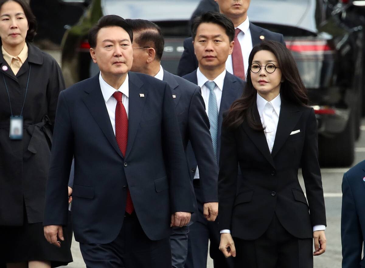 윤석열 전 대통령(왼쪽)과 김건희 여사. 사진=연합뉴스