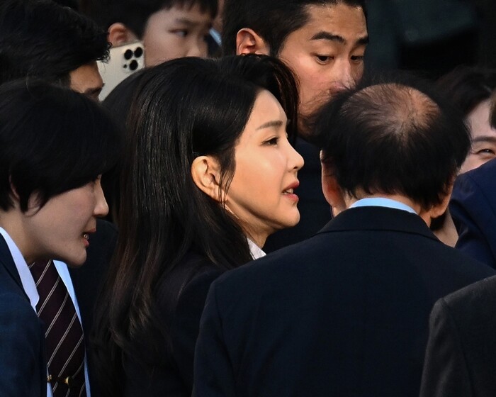민중기 특검팀이 김건희 씨 소환조사·구속영장 청구라는 수순을 신속하게 밟기 위해 소환 일정 통보를 빨리 한 게 아니냐는 해석이 나온다. 사진=임준선 기자