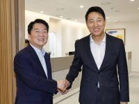 "허물어진 수도권 보수"…안철수·오세훈 오찬 회동, 분위기 봤더니