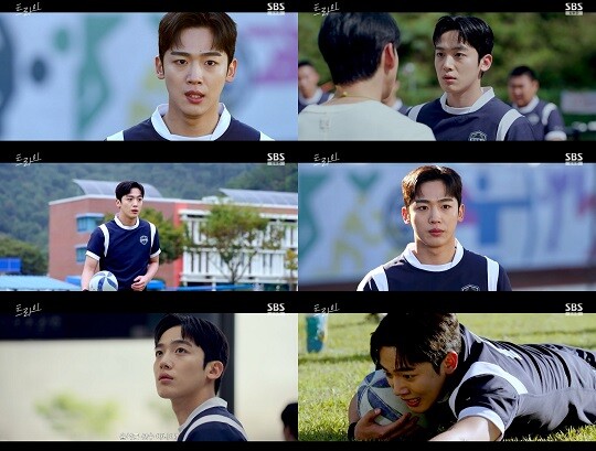 가수 겸 배우 김요한이 SBS 금토드라마 '트라이: 우리는 기적이 된다'(트라이)로 약 4년 만에 안방극장 복귀에 성공했다. 사진=SBS 드라마 '트라이' 캡처