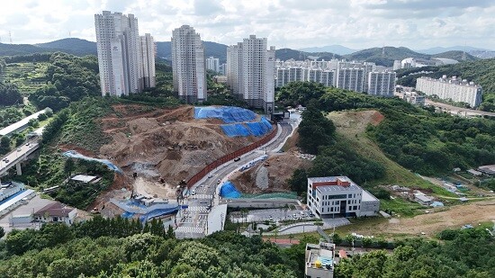 용인특례시 삼가2지구 '힐스테이트 용인포레 임대주택' 전경. 사진=용인특례시 제공