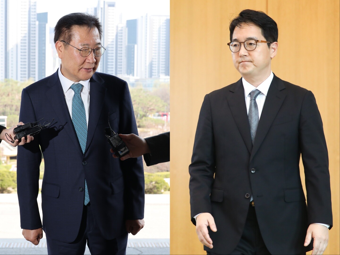 내란 특검(특별검사 조은석)이 박성재 전 법무부 장관(왼쪽)과 심우정 전 검찰총장에 대한 강제 수사에 나섰다. 사진=일요신문DB