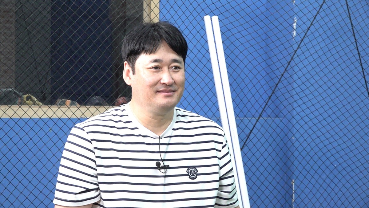 서울 강남구에서 야구 아카데미를 운영하고 있는 백차승을 만났다. 사진=이영미 기자
